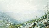 Washington Canvas Paintings - The Mount Washington Range, from Mount Kearsarge